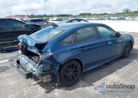 2025 Honda Civic Sport из США, поврежденный, VIN 2HGFE2F57SH588358